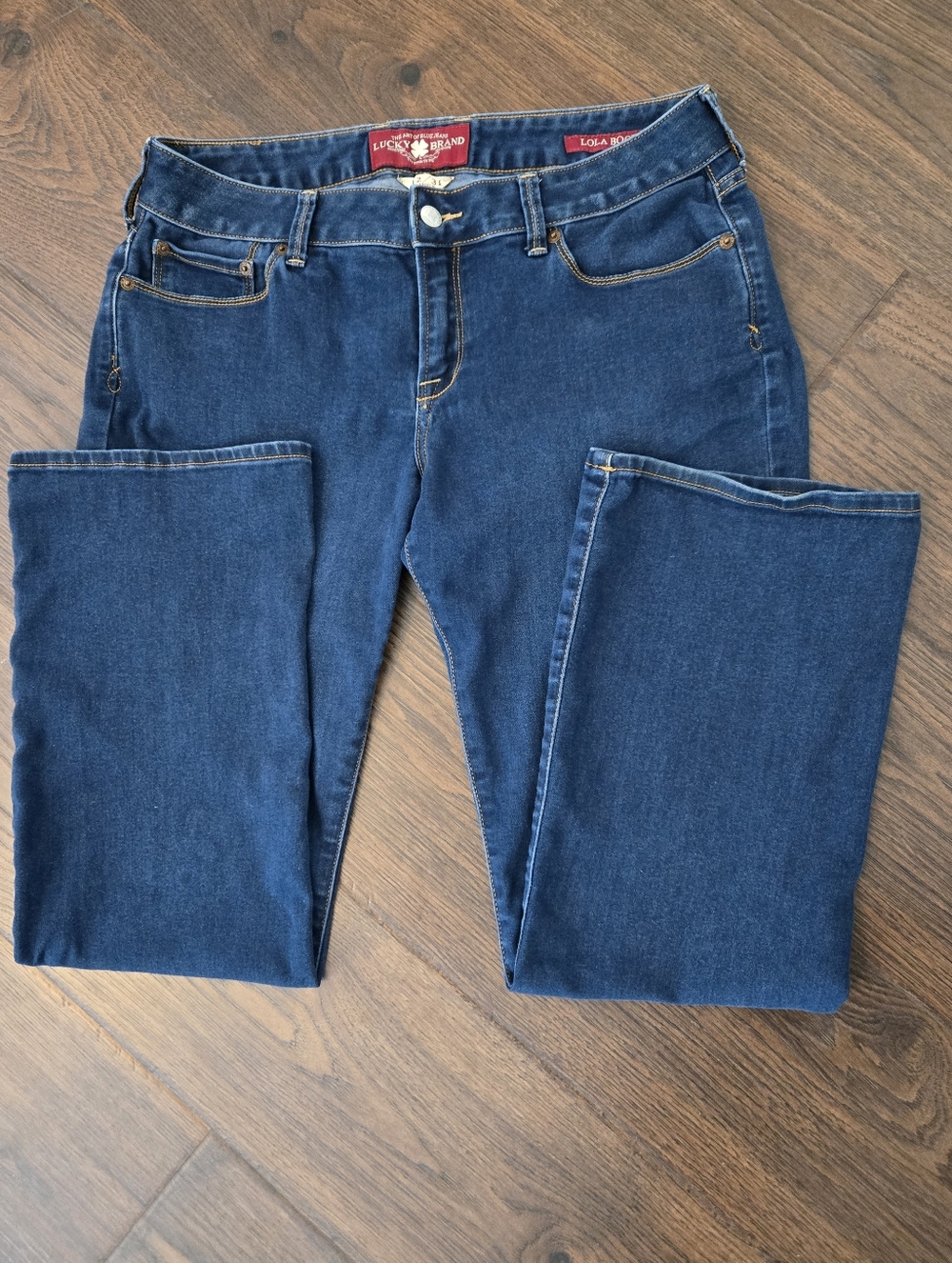 Lucky Brand Women's Lola Boot Leg Ankle Jeans Size 12